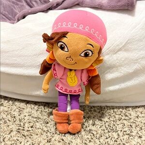 Disney Store Jake and the Neverland Pirates Izzy plush